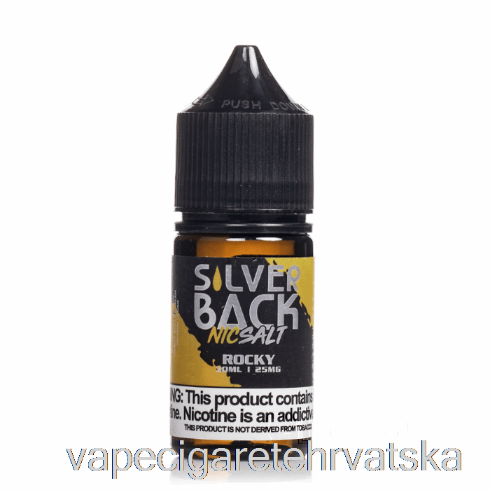 Vape Cigarete Rocky - Silverback Juice Co. Soli - 30ml 25mg